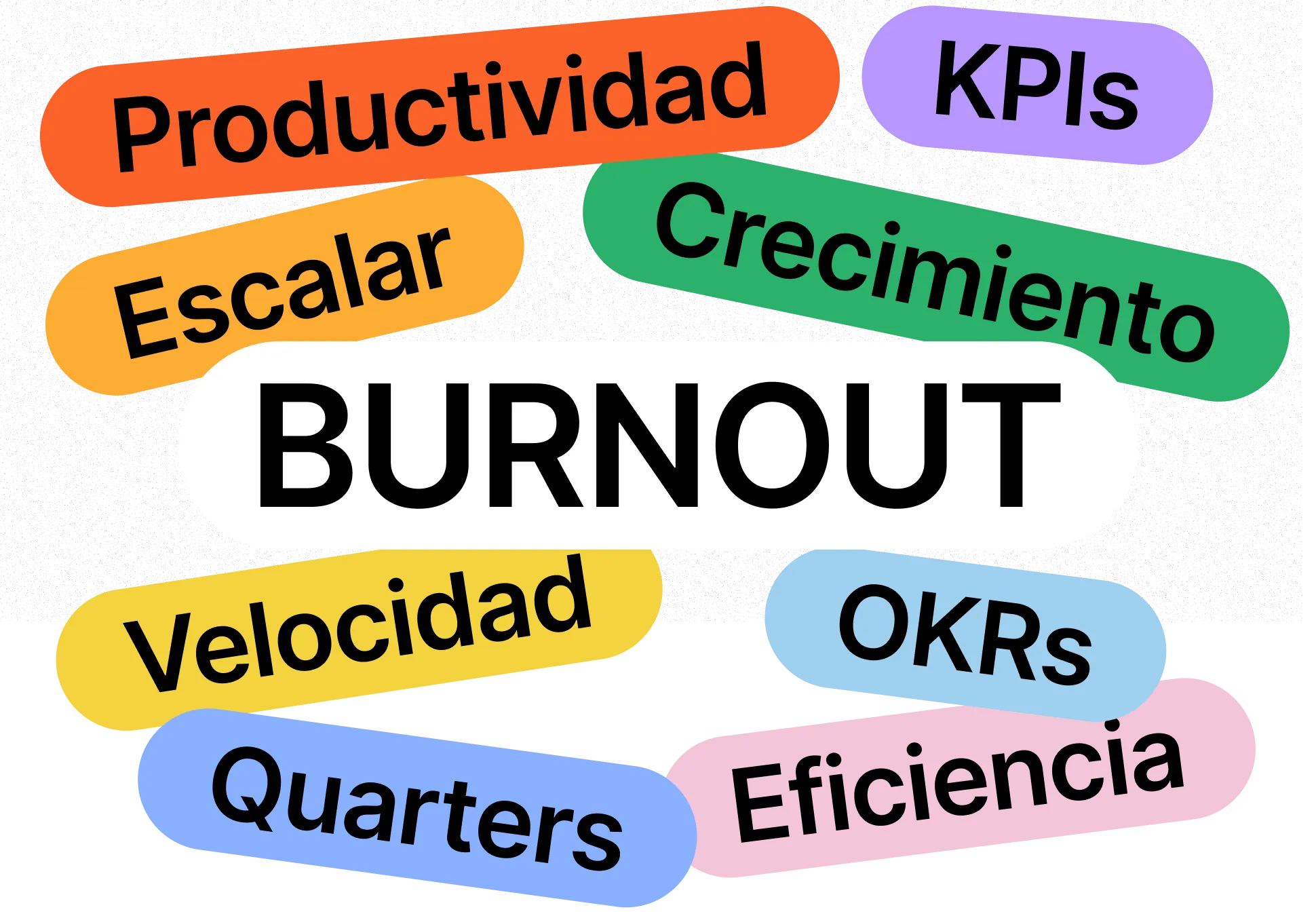 A talk about burnout presentation cover