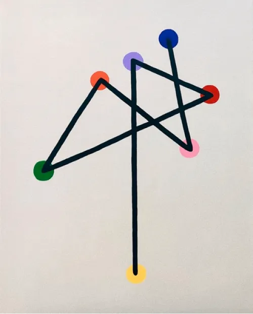 Constellation 2 painting by Ariana Escobar