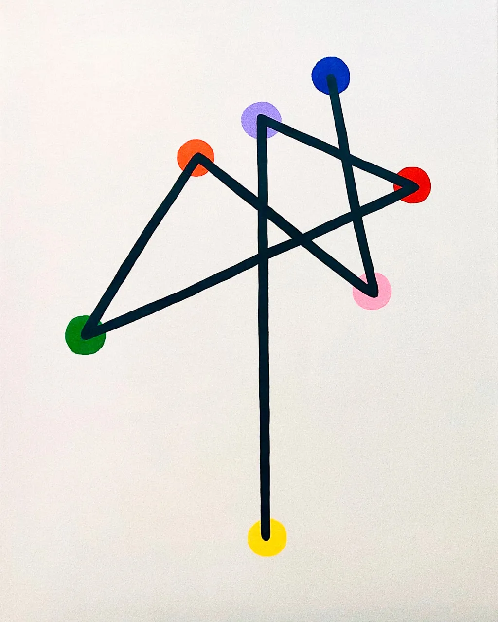 Constellation 3 painting by Ariana Escobar
