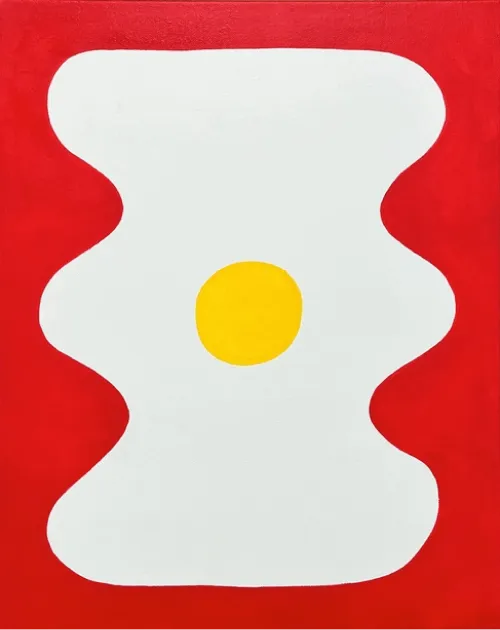 Egg painting by Ariana Escobar
