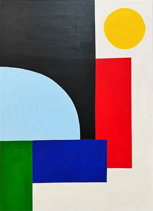Off-grid painting by Ariana Escobar