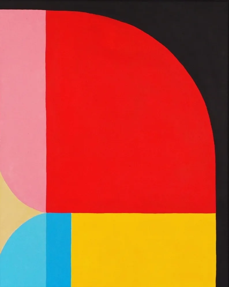 Abstract painting by Ariana Escobar