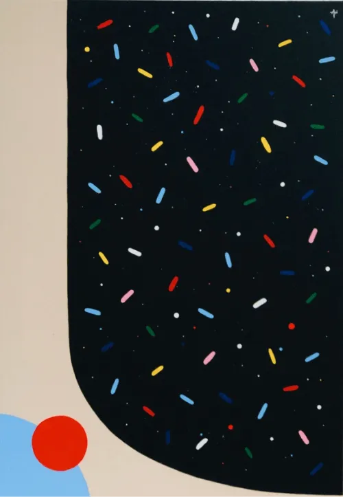 Starman painting by Ariana Escobar